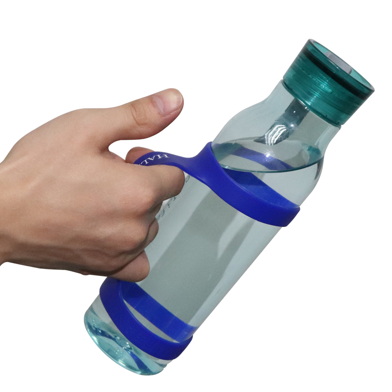 便攜式水瓶帶，硅膠水杯保護帶廠家定制
